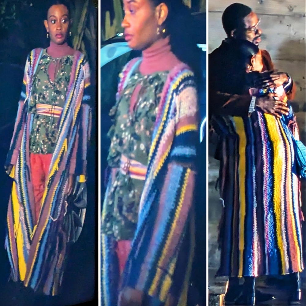 ANTHROPOLOGIE Pilcro Dreamer Deco Striped Duster Cardi $198/A WORK OF ART/2020' - Picture 16 of 16